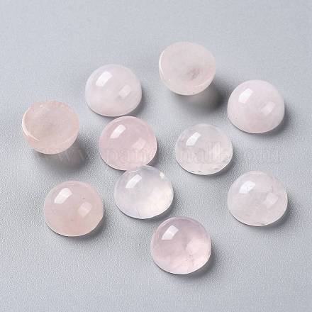 Natural rosa de cabuchones de cuarzo G-L553-32B-1