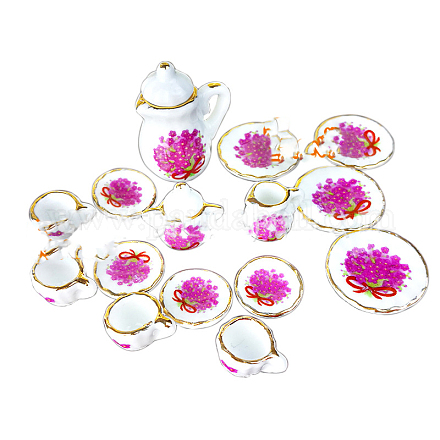 Mini servizi da tè in ceramica BOTT-PW0002-119H-1