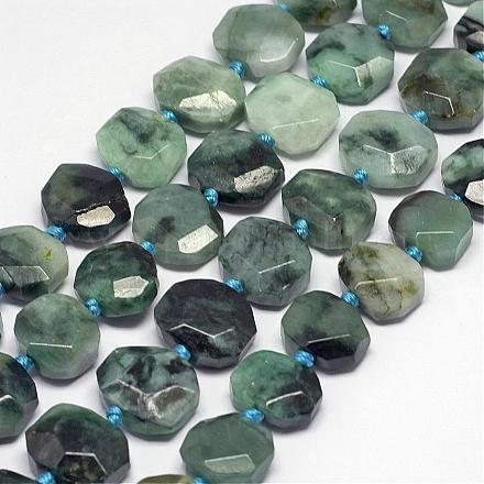Chapelets de perles en pierre gemme naturelle G-P186-02-1