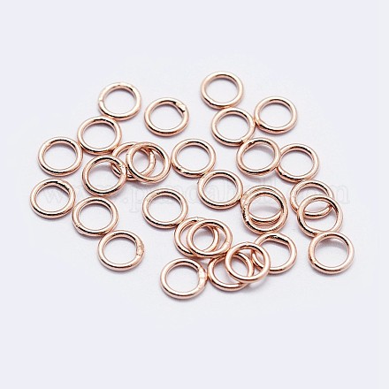 925 anillos redondos de plata esterlina STER-F036-03RG-0.7x4-1