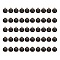 Alloy Enamel Pendants, Flat Round with Constellation, Light Gold, Black, Virgo, 15x12x2mm, Hole: 1.5mm, 50pcs/Box