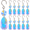 SUNNYCLUE 20 Sets Crystal Chandelier Beads Rainbow Light Catchers Prisms Chandelier Suncatchers Hanging Rainbow Maker Beads Kit for Window Outdoor Hanging Ornament Christams Gift Party Decor Supplies