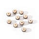 50pcs perles de résine à rayures transparentes RESI-YW0001-02A-5