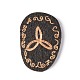 Rune delle streghe di legno AJEW-E052-02-3