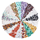 ARRICRAFT Natural & Synthetic Mixed Gemstone Chip Beads G-AR0001-19-2