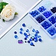Kits de fabricación de joyas de pulsera serie azul diy DIY-YW0002-66-8
