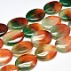 Dyed Oval Natural Agate Bead Strands G-M283-03-40x30mm-1