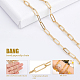 SUNNYCLUE DIY Paperclip Chains Jewelry Set Making Kits DIY-SC0012-23G-01-3