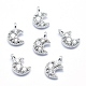 Charms in ottone ZIRC-J040-35P-02-NR-1