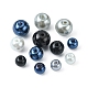 460pcs 12 perlas de vidrio de estilo HY-FS0001-07-4
