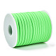 20m中空ソフトナイロン弾性コード  服飾材料  芝生の緑  5x3mm  約21.87ヤード（20m）/ロール NWIR-R003-06-01-2