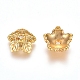 Tibetische Perlen Kappen & Kegel Perlen TIBEB-A24621-G-LF-2