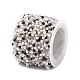 Würfelförmige und runde Perlenketten aus Glas und ABS-Imitatperlen CHS-P016-43G-04-3