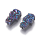 Perlas de resina de piedras preciosas druzy imitación RESI-L026-A02-1