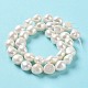 Fili di perle di perle d'acqua dolce coltivate naturali PEAR-Z002-06-3