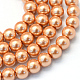 Perlas de perlas de vidrio pintado para hornear X-HY-Q003-3mm-33-1