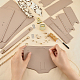 Kit de fabrication de sac à bandoulière en cuir pu à coudre bricolage DIY-WH0386-71C-3