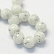 Chapelets de perles rondes en verre peint de cuisson DGLA-Q019-8mm-41-2