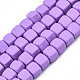 Handmade Polymer Clay Beads Strands CLAY-S092-78H-1