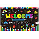 Polyester hängende Banner Kindergeburtstag AJEW-WH0190-012-1