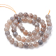 Chapelets de perles de sunstone naturelle naturelles G-T064-21-8mm-2