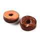 Окрашенные бусины пончик кокосовые COCB-M001-9mm-05-2