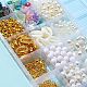 DIY Imitation Pearl Earring Bracelet Necklace Making Kit DIY-FS0003-09-4