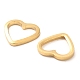 Messing Verbinderring&nbsp;KK-F907-04G-2