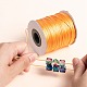 Waxed Polyester Cord YC-0.5mm-120-5