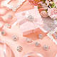 Ph pandahall klare Strass-Kristall-Blumen-Broschen für Hochzeitsfeier JEWB-PH0001-25-4