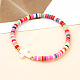 Bracelets en argile polymère croisés faits main de style bohème&nbsp;VQ7310-1