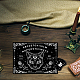 Creatcabin gatto nero legno spirito bordo tavole parlanti pendolo tavola di legno con planchette rabdomanzia kit di gioco divinazione caccia allo spirito messaggio metafisico decorazione strega roba per wicca 11.8x8.3 pollice DJEW-WH0324-020-7