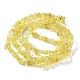 Chapelets de perles de citrine naturelle G-E607-A07-3