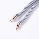 Nylon Twisted Cord Bracelet Making MAK-F018-02RG-RS-4