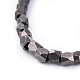 Verstellbarer Nylonfaden geflochtene Perlen Armbänder BJEW-JB04381-01-2