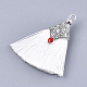 Polyester Tassel Pendant Decorations FIND-T036-01-3