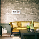ヴィンテージメタルブリキサイン  バーの鉄の壁の装飾  レストラン  カフェパブ  長方形  犬の模様  15x30x0.03cm AJEW-WH0227-002-5