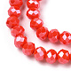 Electroplate Glass Beads Strands EGLA-A034-P2mm-A10-2