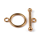 304 Stainless Steel Ring Toggle Clasps STAS-L176-13-3