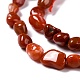 Chapelets de perles rouges en agate naturelle G-G018-67-3