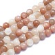 Natural Sunstone Beads Strands G-K310-C08-10mm-1