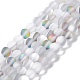 Chapelets de perles en pierre de lune synthétique G-E573-01A-14-1