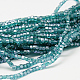Electroplate Glass Bead Strands EGLA-J028-2x2mm-F44-1