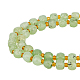 SUPERFINDINGS 1 Strand Natural Prehnite Beads Strands 39cm Long Moss Prehnite Beads Strand Cube Prehnite Beads Shaded Prehnite Beads for DIY Jewelry Making AJEW-FH0003-68-1