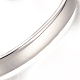 Bracelets de manchette en 304 acier inoxydable STAS-I110-10-8mm-4