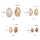 4 style perles de coquillages cauris mélangés naturels X-BSHE-FS0001-01-2