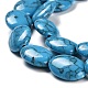 Filo di perline turchesi sintetici G-C101-C01-01-4