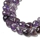 Natürlichen Amethyst Perlen Stränge&nbsp;G-P544-E07-01-4