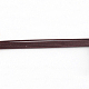 タイガーテールワイヤー  ナイロンコーティング201ステンレス  ココナッツブラウン  23ゲージ  0.6mm  約3608.92フィート（1100m）/ 1000g TWIR-S002-0.6mm-17-1