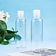 Benecreat 8 Packung 200 ml (6.7 oz) leere tragbare Reiseflasche aus Haustierplastik mit Scheibenverschluss für Shampoo MRMJ-BC0001-37-8